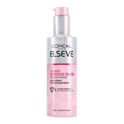 Serum pentru stralucirea parului fara clatire Glycolic Gloss Ultimate, 150ml, Elseve