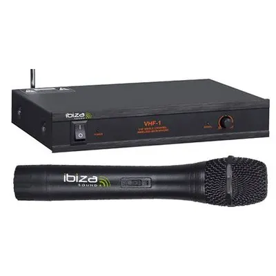 Microfon wireless 203.5MHZ ibiza Ibiza Sound VHF1B