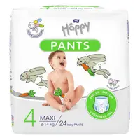 Scutece-chilotel Happy Pants Maxi 8-14kg, 24 bucati, Bella Baby