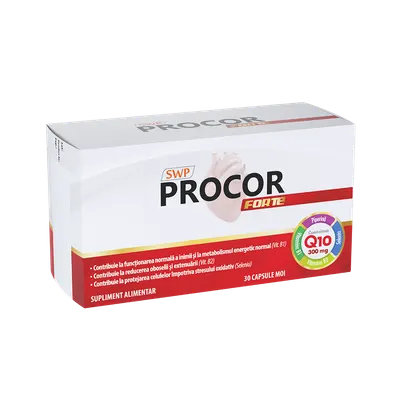 Procor Forte, 30 capsule, Sun Wave Pharma