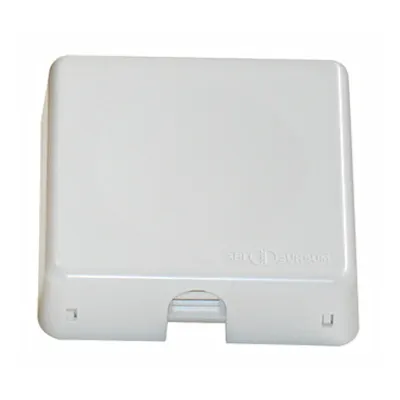 Doză plată de conexiune ST/PT-5x6mm², alb