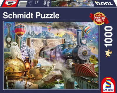 Puzzle 1000 piese - Calatorie magica