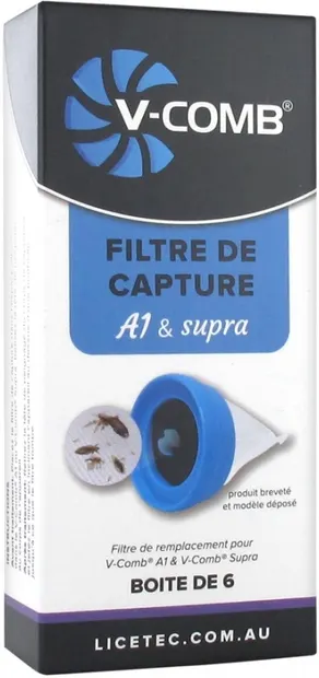 Filtre de unică folosință V-Comb - A1, 6 bucăți