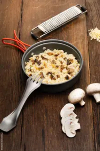 Mâncare liofilizată Paste cu ciuperci și brânză 80g