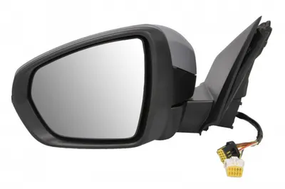 Oglinda laterala stanga (electric, convex, cu incalzire, pliabil electric, cu semnalizator) potrivit CITROEN C5 AIRCROSS; PEUGEOT 3008 P84, 3008 P84 FL, 5008 II T87, 5008 II T87 FL 05.16