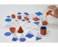 Forme geometrice transparente, 5,5 cm