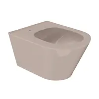 Vas WC suspendat rimless Celesta Ava 53 x 35 5 cm ceramica bej