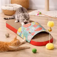 Sisal pentru pisici, model papuc, Koopman, 50x22x4 cm, colecția Cats, portocaliu