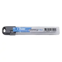 Set de 10 lame de rezerva pentru cuțitul utilitar 556A 80mm, 9mm
