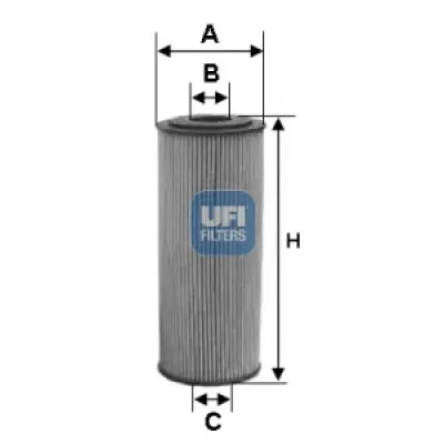 Filtru ulei UFI 25.155.00