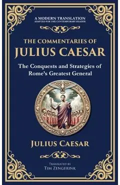 The Commentaries of Julius Caesar: The Conquests and Strategies of Rome's Greatest General (Deluxe Hardbound Edition)