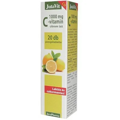 Vitamina C cu Gust de Lamaie 1000mg 20tb efervescente