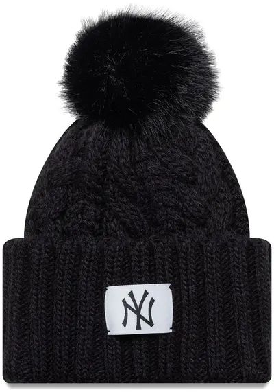 Căciulă de iarnă New Era - MLB New York Yankees, negru