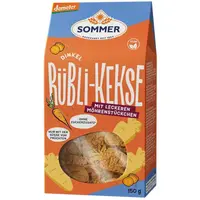 Biscuiti din Spelta fara Zahar cu Morcovi, Sommer, Vegan, 150 g