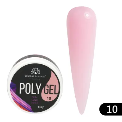 Polygel Global Fashion, 15ml, #10 Engros