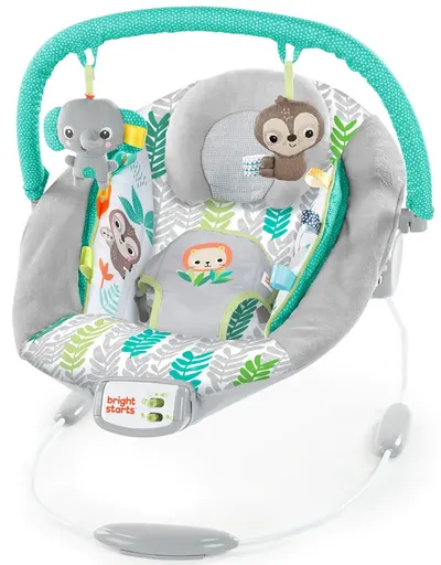 Sezlong pentru copii Bright Starts - Jungle Vines