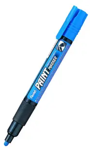Marker permanent Pentel Paint MМP20 - 4.0 mm, albastru