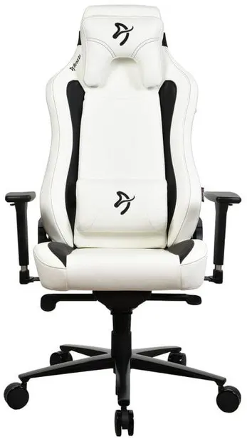 Scaun gaming Arozzi - Vernazza SoftPU, alb