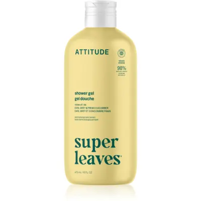 Attitude Super Leaves Earl Grey & Fresh Cucumber gel de duș 473 ml