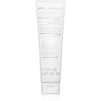 Korres Greek Yoghurt Probiotic Foaming Cream Cleanser spuma demachianta cu o textura cremoasa cu probiotice