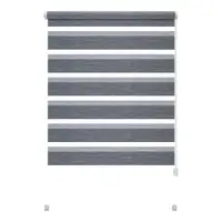 Jaluzea gri zi/noapte 72,5x150 cm Zebra Natur – Gardinia