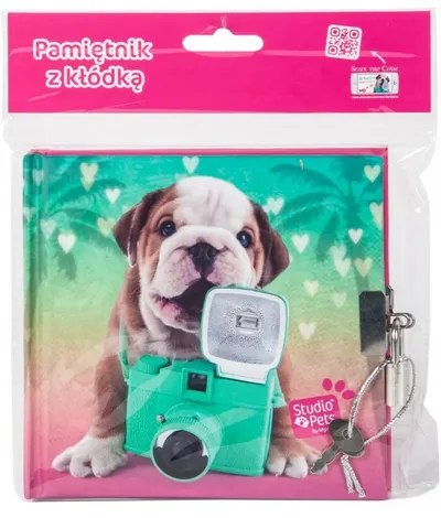 Jurnal secret cu lacat Paso Studio Pets – Catel in vacanta