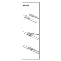 Stergator parbriz sofer CHEVROLET AVEO 03/2011 -> COD ART51 26