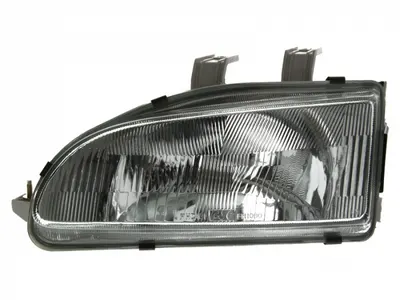 Far Stanga (H4, manual, fara motoras, culoare insert: argintiu) potrivit HONDA CIVIC V