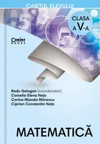 Matematică. Caietul elevului pentru clasa a V-a