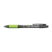 Roller cu gel BIC Gelocity Illusion, fara mecanism, 0. 7mm, negru