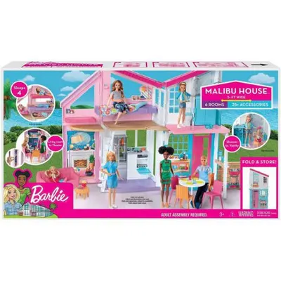 Papusa Barbie Casa Malibu