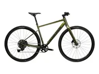 Bicicleta Gravel Kross Esker 1.0 FL 28 inch verde Shimano Cues