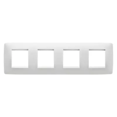 Placa ornament CProiector HORUS ONE - IN TECHNOPOLYMER - 2+2+2+2 modul HORIZONTAL - WHITE - CProiector HORUS