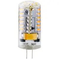 Bec LED HEPOL SILICON, forma bulb, G4, 12V, 3W, 30000 ore, lumina calda