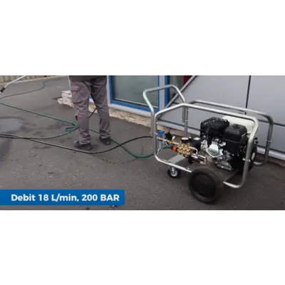 Aparat de spalat cu presiune 1820 MTE 200 bari, 18 L/min, motor benzina 15CP