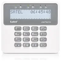 Tastatura alarma Satel PRF-LCD-WRL, Afisaj LCD, Wireless, Compatibila PERFECTA