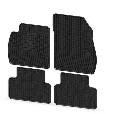 Set covorase auto din cauciuc Opel Zafira C Tourer 2012-2019, presuri FROGUM, negre, 4 buc.