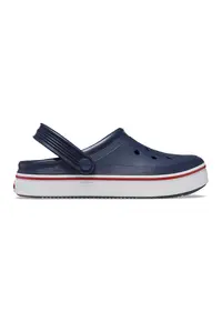 Saboti slingback cu perforatii Off Court - Albastru ultramarin