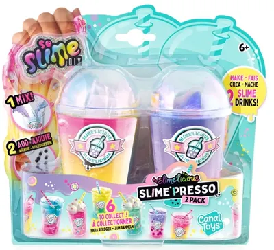 Set jocCanal Toys Slimelicious -Faceți băuturi slime, 2 bucăți