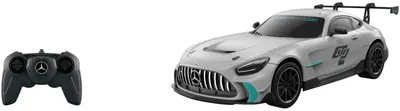 Mașinuță radiocomandată Rastar - Mercedes-AMG GT2, alb, 1:14