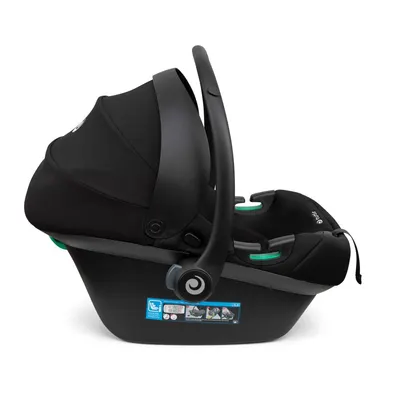 Scaun auto Tutis Elo Lux Black 006 i-Size cu tetiera reglabila si captuseala din spuma cu memorie