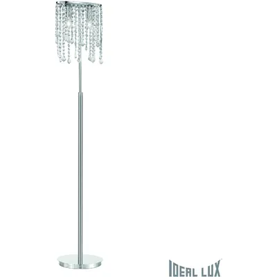 Lampa de podea cu pandantive din cristale de diverse forme 2x40W