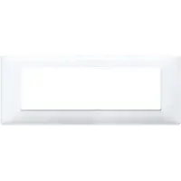 Placa ornament 7 module Alb Neve