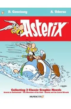 Asterix Omnibus #6: Collecting Asterix in Switzerland, the Mansions of the Gods, and Asterix and the Laurel Wreath