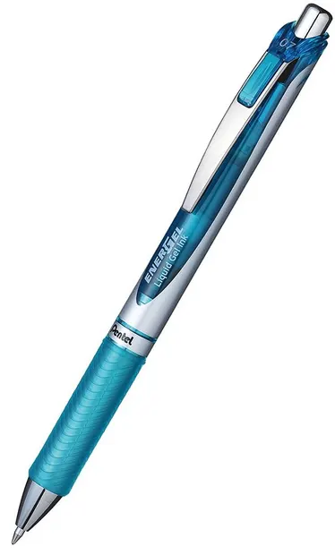 Roller automat Pentel Energel BL 77 - 0.7 mm, albastru-deschis