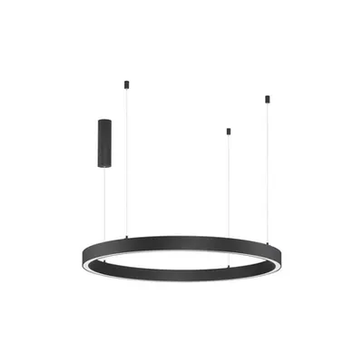 Lampa suspendata STING Nisipiu Negru Aluminiu & Acrylic LED 60W 230V 3389Lm 3000K IP20 Triac Dimabil