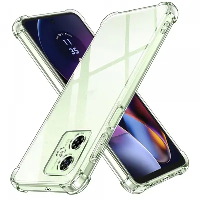 Husa pentru Motorola Moto G55, Techsuit, Shockproof Clear, Transparenta