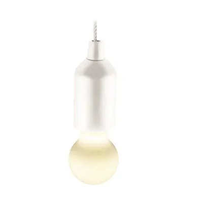 Lampa cu LED 0.1 W, tip bec, alb rece, portabila, alimentare baterii, IP20