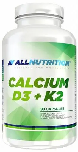 Calcium D3 + K2, 90 capsule, AllNutrition