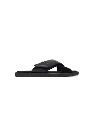 Slapi barbati 321-ART80-1014 - Piele naturala - 40 EU - Negru